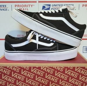 Vans Old Skool Platform | black & white